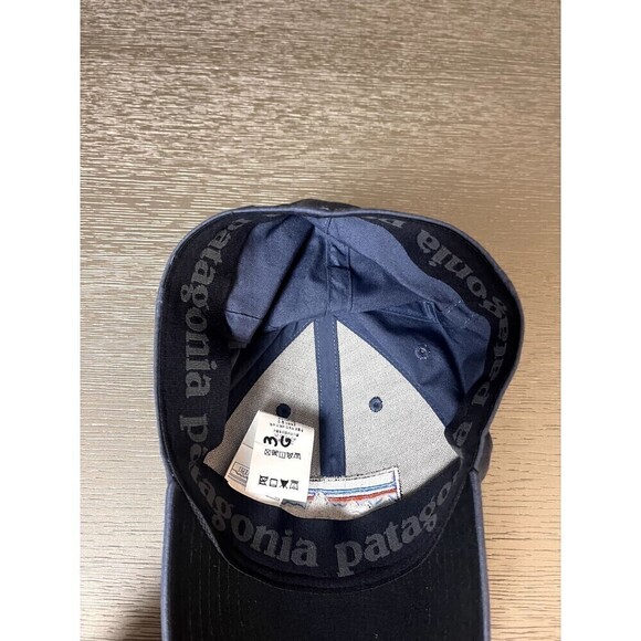 Patagonia Up & Out Roger That Hat Blue 73 logo Sz Small RARE - Picture 3 of 4